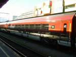 Economy Wagen der Railjet Einheit  Spirit of Europe . Gesehen am 09.12.08 im Hbf Salzburg.