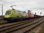 Am 1.11.2008 war dieser Gterzug im Bahnhof Absdorf-Hippersdorf fr die Weiterfahrt Richtung Tulln bereitgestellt.