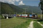 SZ 541 104 Mammut fhrt mit RoLa 43253 von Salzburg nach Villach.Durch die Tauernsperre kam dieser Zug auch ins Murtal.
Unzmarkt 22.09.2009