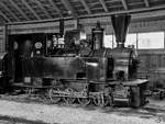 Die im Jahr 1893 bei Krauss in München gebaute Dampflokomotive CFR 764-219 war ursprünglich bei den Rumänische Waldbahnen im Einsatz. (Mauterndorf, August 2019)