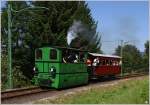 Dampflok Adele fhrt auf der NbiK Museumsbahn von Ferlach nach Weizelsdorf.