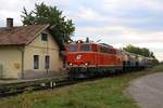 NLB 2143 070-7 am 06.September 2020 als NF 14809 (Gänserndorf - Groß Schweinbarth) in Prottes.