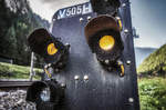 Verschubsignal V505H im Bahnhof Böckstein.