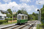 Am 2. Juni 2019 fand im Tramway Museum Graz das diesjährige Saisonfest unter dem Motto  70 Jahre Wagenserie 200  statt. 

Hier ist TW 234 als Zubringer in Teichhof zu sehen.