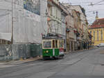 Graz. TW 206 war am 24.10.2021 auf Sonderfahrt, hier am Jakominiplatz.