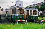 TW 248, TW 202 und TW 221, alle aus der Reihe 200 SGP, waren zu dieser Zeit bei der Grazer Straßenbahn leider nur noch für die Ersatzteillieferung da.
Datum: 15.07.1986