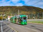 Graz. Am 26.10.2023 war Cityrunner 659 der Graz Linien auf der Linie 1 eingeteilt, hier bei der Auster.