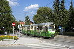 Am 23. Juni 2016 war TW 503 auf der Linie 7 unterwegs, hier zu sehen in der Eckertstraße.