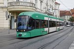 Triebwagen 663 als Linie 4 am Eisernen Tor am 28.07.2016.