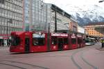 Innsbruck - IVB/Linie 3 - 304 bei der Ausf. aus der Hst. Hauptbahnhof am 17.03.2009