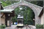 Wagen 503 an der Endhaltestelle auf dem Pöstlingberg. (30.05.2014)