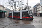 Wien Wiener Linien SL 9 (A 43) Neubaugürtel / Märzstraße am 18. Februar 2017.