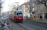 Wien Wiener Linien SL 25 (E1 4734 + c4 1306) XXI, Floridsdorf, Schloßhofer Straße / Fahrbachgasse am 16.