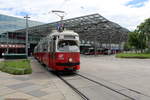 Wien Wiener Linien SL 5 (E1 4730 + c4 1318) II, Leopoldstadt, Praterstern am 12.
