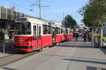 Wien Wiener Linien SL 6 (c5 1489 + E2 4089) Hst. Westbahnhof am 11. Mai 2017.