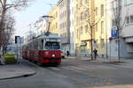 Wien Wiener Linien SL 26 (E1 4784) XXI, Floridsdorf, Schloßhofer Straße / Fahrbachgasse am 16. Februar 2017.