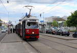 Wien Wiener Linien SL 30 (E1 4788) XXI, Floridsdorf, Neujedlersdorf, Brünner Straße (Hst. Bahnsteggasse) am 12. Mai 2017.