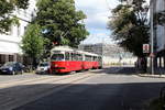 Wien Wiener Linien SL 5 (E1 4844 + c4 1319) II, Leopoldstadt, Am Tabor am 30.