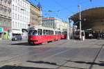 Wien Wiener Linien SL 6 (E1 4509 + c3 1222) Urban-Loritz-Platz / Märzstraße am 30. Juni 2017.