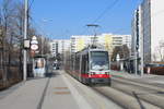 Wien Wiener Linien SL 26 (B1 725) XXI, Donaustadt, Hst. Zanggasse am 14. Feber / Februar 2017.