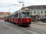 Wien Wiener Linien SL 60 (E2 4057 + c5 1436) XIII, Hietzing, Lainzer Straße / Altgasse am 29.