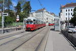 Wien Wiener Linien SL 49 (E1 4548 + c4 1373) XIV, Penzing, Breitensee, Hütteldorfer Straße (Hst.