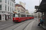 Wien Wiener Linien SL 5 (E2 4065 + c5 1465) IX, Alsergrund, Spitalgasse / Severingasse / Währinger Straße am 19.