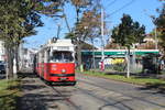 Wien Wiener Linien SL 6 (E1 4520 + c4 1310) XV, Rudolfsheim-Fünfhaus, Neubaugürtel am 16.