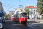 Wien Wiener Linien SL 31 (E2 4069 + c5 1469) XX, Brigittenau, Wexstraße / Straßenbahnbetriebsbahnhof Brigittenau am 17.