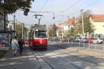 Wien Wiener Linien SL 38 (E2 4010 + c5 1410) XIX, Döbling, Grinzinger Allee (Hst.