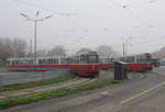 Wien Wiener Linien SL 71 (E2 4098 + c5 1498 / E2 4308 + c5 1508) XI, Simmering, Zentralfriedhof 3.