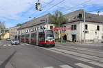 Wien Wiener Linien SL 49 (B 697) XIV, Penzing, Hütteldorf, Linzer Straße / Rosentalgasse am 12. Mai 2017.