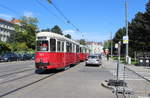 Wien Wiener Linien SL 49 (c4 1371 (Bombardier-Rotax 1977) + E1) XIV, Penzing, Hütteldorfer Straße / Matznergasse am 11.