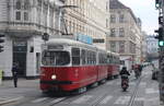 Wien Wiener Linien SL 49 (E1 4549 + c4 1364) VII, Neubau, Westbahnstraße / Zieglergasse am 19.