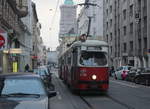 Wien Wiener Linien SL 49 (E1 4538 (Bombardier-Rotax 1974)) VII, Neubau, Westbahnstraße am 19.