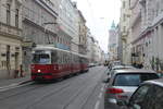 Wien Wiener Linien SL 49 (E1 4542 + c4 1365) VII, Neubau, Westbahnstraße am 19.