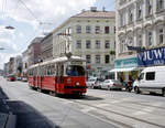 Wien Wiener Linien SL 33 (E1 4802) XX, Brigittenau, Wallensteinstraße am 4.