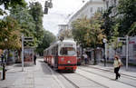 Wien Wiener Linien SL 1 (E1 4511 + c3 1211) I, Innere Stadt, Franz-Josefs-Kai / Schottenring (Hst.