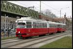 Triebwagen 4528, Linie 6, Gumperdorfergürtel am 14.03.2018.