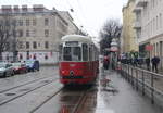 Wien Wiener Linien SL 6 (c4 1307 + E1 4528) X, Favoriten, Quellenstraße (Hst.
