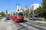 Wien Wiener Linien SL 26 (E1 4795 + c4 1325) XXII, Donaustadt, Am Heidjöchl am 19.