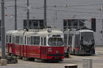 E1 4520 abgestellt in der Hauptwerkstätte der Wiener Linien, 30.04.2018