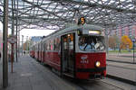 Wien Wiener Linien SL 5 (E1 4542 + c4 1339) II, Leopoldstadt, Praterstern am 19.