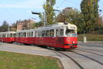 Wien Wiener Linien SL 49 (E1 4515 + c4 1335) XIV, Penzing, Oberbaumgarten, Linzer Straße / Hütteldorfer Straße am 17.