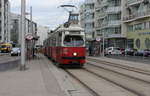 Wien Wiener Linien SL 25 (E1 4795) XXII, Donaustadt, Kagran, Tokiostraße / Prandaugasse (Hst.