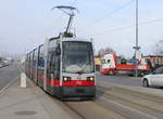 Wien Wiener Linien SL 26 (B1 732) XXI, Floridsdorf, Jedlesee, Prager Straße / Winkeläckerstraße am 12.