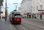 Wien Wiener Linien SL 30 (E1 4862 (SGP 1976)) XXI, Floridsdorf, Schloßhofer Straße am 11. Feber / Februar 2019. 