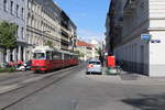 Wien Wiener Linien SL 49 (E1 4515 + c4 1351) VII, Westbahnstraße / Urban-Loritz-Platz am 10.