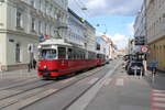 Wien Wiener Linien SL 49 (E1 4539 + c4 1342 (Bombardier-Rotax, vorm.