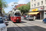 Wien Wiener Linien SL 49 (E1 4538 + c4 1360 (Bombardier-Rotax, vorm.